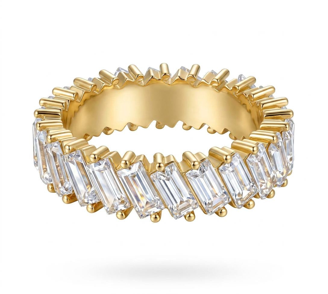 White Stones Ring