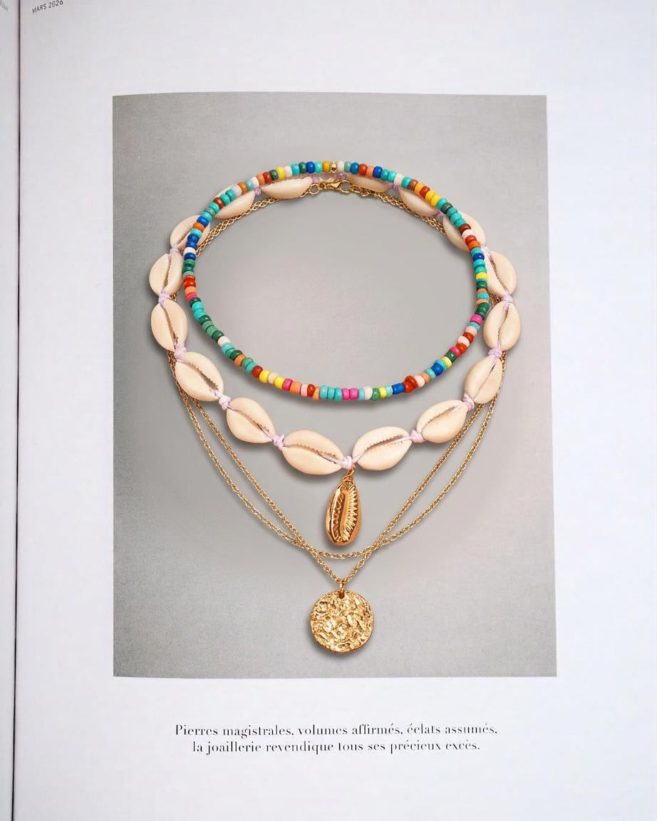 Coral Eternity Necklaces