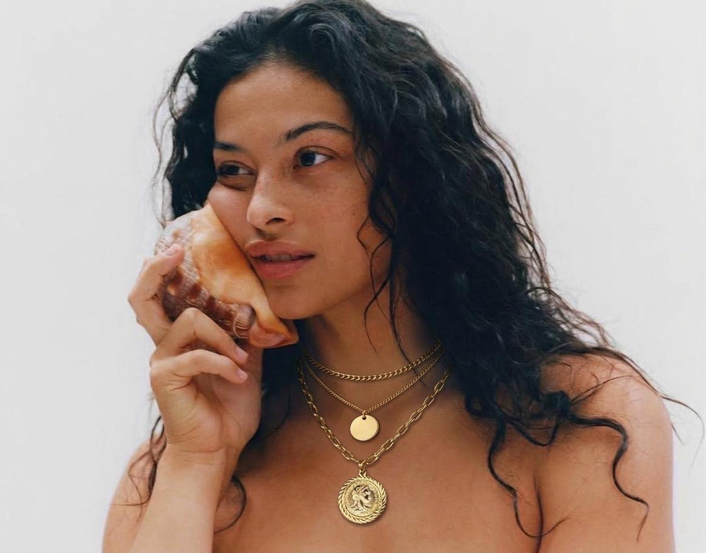 Queen Medal Necklaces