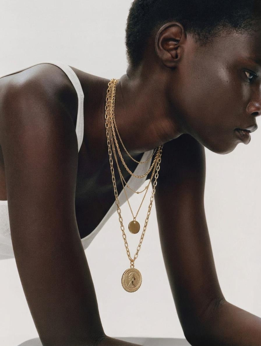 Queen Medal Necklaces